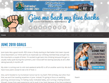 Tablet Screenshot of givemebackmyfivebucks.com